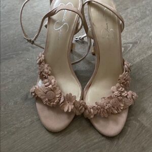 Elegant Floral Pink Women's Sandals